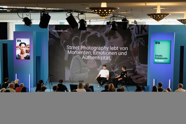 Sony IFA 2025 沉浸式城市体验展位